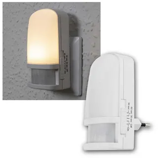 ChiliTec Nachtlicht mit Bewegungsmelder, 230V Licht warmweiß