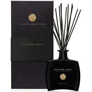 Rituals Duftstäbchen Rituals Precious Amber Luxury Oil Reed Diffuser Set 450ml (Eleganter Raumduft mit Amber und Gewürzen für Ihr Zuhause)
