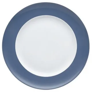 Thomas Porzellan Frühstücksteller Frühstücksteller 22 cm - SUNNY DAY Nordic Blue - 1 Stück, (1 St), Porzellan, spülmaschinenfest und mikrowellengeeignet blau