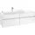 Waschbeckenunterschrank C02900DH 160 x 55 cm Glossy White