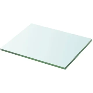 vidaXL Glasboden Glasscheibe Glasplatte für Glasregal Transparent 20 cm x 25 cm