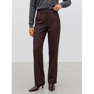 Vero Moda VMMAYA MR STRAIGHT SOLID PANT Hose Braun M 32