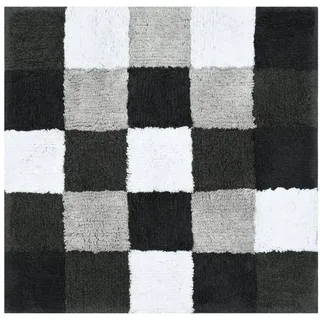 CAWÖ Badteppich Square Grau 60 x 60 cm