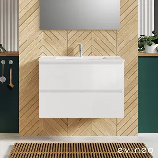 Evineo ineo2 80 x 53 x 45,6 cm weiß hochglanz
