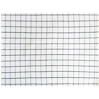 Anevous 2 Stück Premium Geschirrtücher Kariert,Baumwolle Küchentücher,Modern Küchentuch,Geschirrhandtücher,Küchen Handtücher Set,Trockentücher,Vintage Küchenhandtücher,60 x 40cm,Weiß B