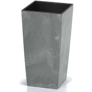 DEUBA Blumentopf Betonoptik 91 l Grau