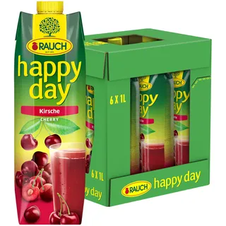 Happy Day Kirsche Fruchtsaft 6 x 1 l
