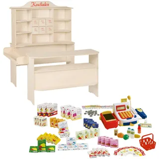 Roba Verkaufsstand, Natur, Holzwerkstoff, 109x120x92 cm, Spielzeug, Kinderspielzeug, Kaufladen & Zubehör