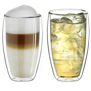 Creano Teeglas doppelwandig 0,4 l 2 St.