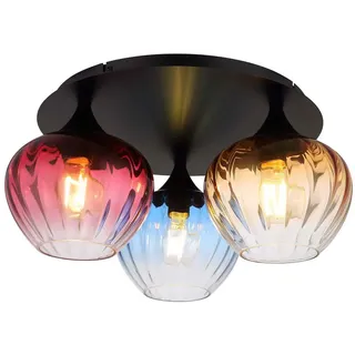 GLOBO Sander 3-flg. rund bunt