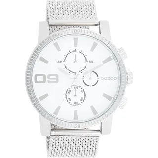 Oozoo Timepieces Herren Uhr | Armbanduhr Herren mit Metallarmband | Hochwertige Uhr für Männer | Edle Analog Herrenuhr in rund | C11213