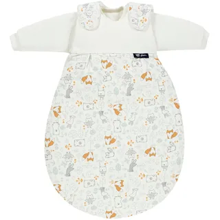 Alvi BABY-MÄXCHEN 3-tlg. Ganzjahresschlafsack 2.5 TOG, weiss, 50