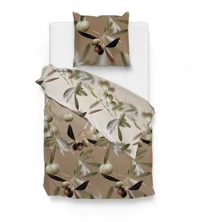 Zo Home Mylie Mako-Satin Beige 135 x 200 cm + 80 x 80 cm