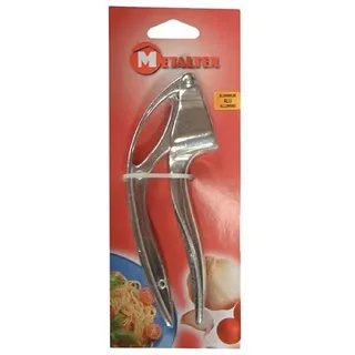 Metaltex Knoblauchpresse Garlic Aluminium Silber
