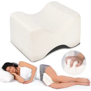 Ergonomisches Beinkissen Aus Memory-schaum, Stützt Hüfte, Rücken Und Knie, Ideal Für Seitenschläfer