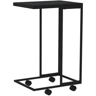 vidaXL Beistelltisch Schwarz Holzwerkstoff 40 x 30 x 63,5 cm