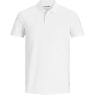 JACK & JONES Klassisches Polo Shirt weiss/white XXL