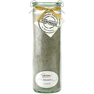 Candle Factory Big Jumbo Moments Duftkerze 21 cm grün