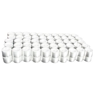 Teelichter weiß ohne Duft Großpackung 36-1000 Stk. | 4 Std. 6Std. 8Std. oder Maxi-Teelichter | aus Paraffinwachs | + GRATIS HL Kauf Block (8 Std. Teelichter + 1 HL Kauf Block, 1000)