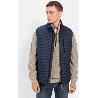 camel active Steppweste aus recyceltem Polyamid mit Stehkragen blau 68