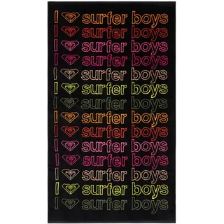 Roxy Badeponcho Cold Water Message Schwarz One Size