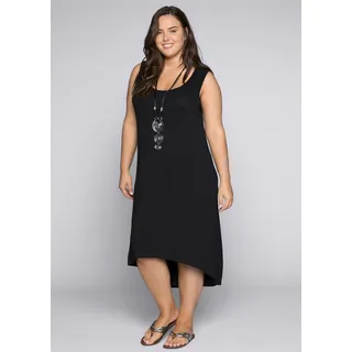 sheego Strandkleid in schwarz | Gr.: 52