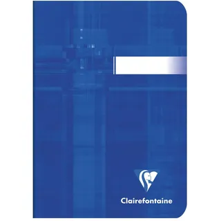 Clairefontaine Oktav-Heft 10x A6 48 Blatt blanko farbig sortiert