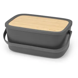 Brabantia 128264, Rechteckig, Schwarz, Holz