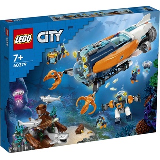 LEGO® Spielbausteine City Exploration Forscher-U-Boot 842 Teile 60379