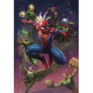 CLEMENTONI 39768 Puzzle 1000 Teile Marvel Collection Compact