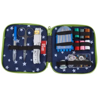 Prym 651.243 Nähset Jeans Reißverschluss grün Denim Case, Edelstahl, Green, Einheitsgröße
