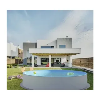 Aufstellpool Einbaupool Teileinbaupool Stahlwandpool rund Ø 420 cm 420 x 420 x 1