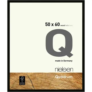 Nielsen Bilderrahmen Quadrum Holz Schwarz / 50 x 60