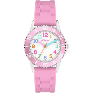 s.Oliver The Happy Time 0 mm Silikonarmband Rosa