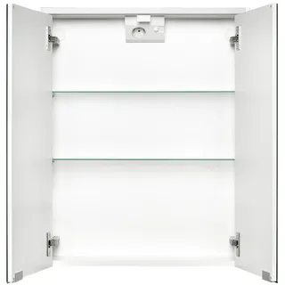 Sieper LED-Spiegelschrank 'KHX' schwarz 60,4 x 74 x 14,2 cm