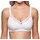 BH Damen ohne Bügel Capri Damen-BHS mit gemoldeten Cups transparentem Spitzenstoff Wunderbares Hautgefühl 95B
