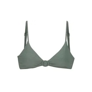 SUNSEEKER Triangel-Bikini-Top Damen oliv Gr.40 Cup A/B