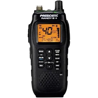 President Randy III+ CB-Handfunkgerät AM/FM 40210 CB-Handfunkgerät