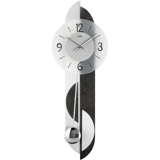 AMS Pendelwanduhr W7299 69,0 cm silber