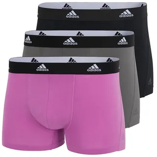 Adidas Herren Trunk (3PK) -Active Flex Cotton Boxershorts, 934 Assorted, M (3er Pack)