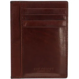 THE BRIDGE Kredit- / Visitenkartenetui Story Uomo Credit Card Case Marrone TB 14