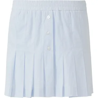 QS Faltenminirock Damen Gestreift Blau 40