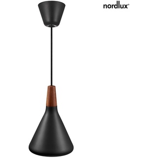 design for the people by Nordlux Pendelleuchte NORI 18, E27, schwarz NORD-2120803003