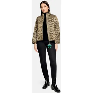 Cartoon Steppjacke mit Eingrifftaschen in Dusky Green | Gr.: 34