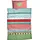 Renforcé rot/bunt 240 x 220 cm + 2 x 80 x 80 cm