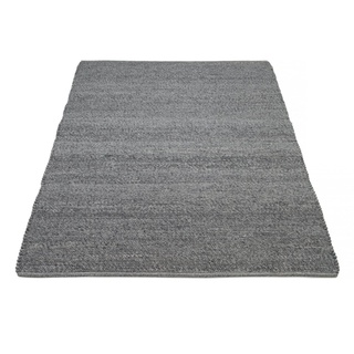 Teppich FAVORIT, OCI DIE TEPPICHMARKE, rechteckig, Höhe: 12 mm, Handweb-Teppich aus Indien, handgewebt, hochwertig verarbeitet grau 80 cm x 200 cm x 12 mm