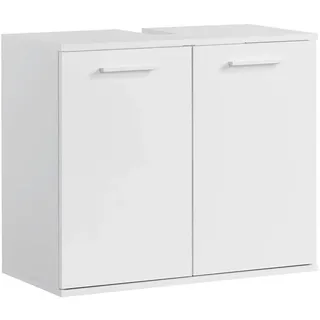 mokebo Waschbeckenunterschrank Der Waschbär Waschtischunterschrank in (60x70x34 HxBxT in Weiß