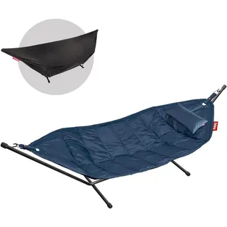 Fatboy Hängematte, Dunkelblau, Textil, 2-Sitzer, 330x110x127 cm, Gartenmöbel, Hängematten