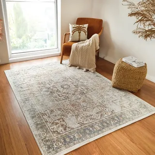 livabliss Bridgetown Orientteppich 160 x 213 cm Braun/Crème