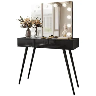 lookway Schminktisch, SIENNA LOFT ELITE mit Spiegel PUSH OPEN